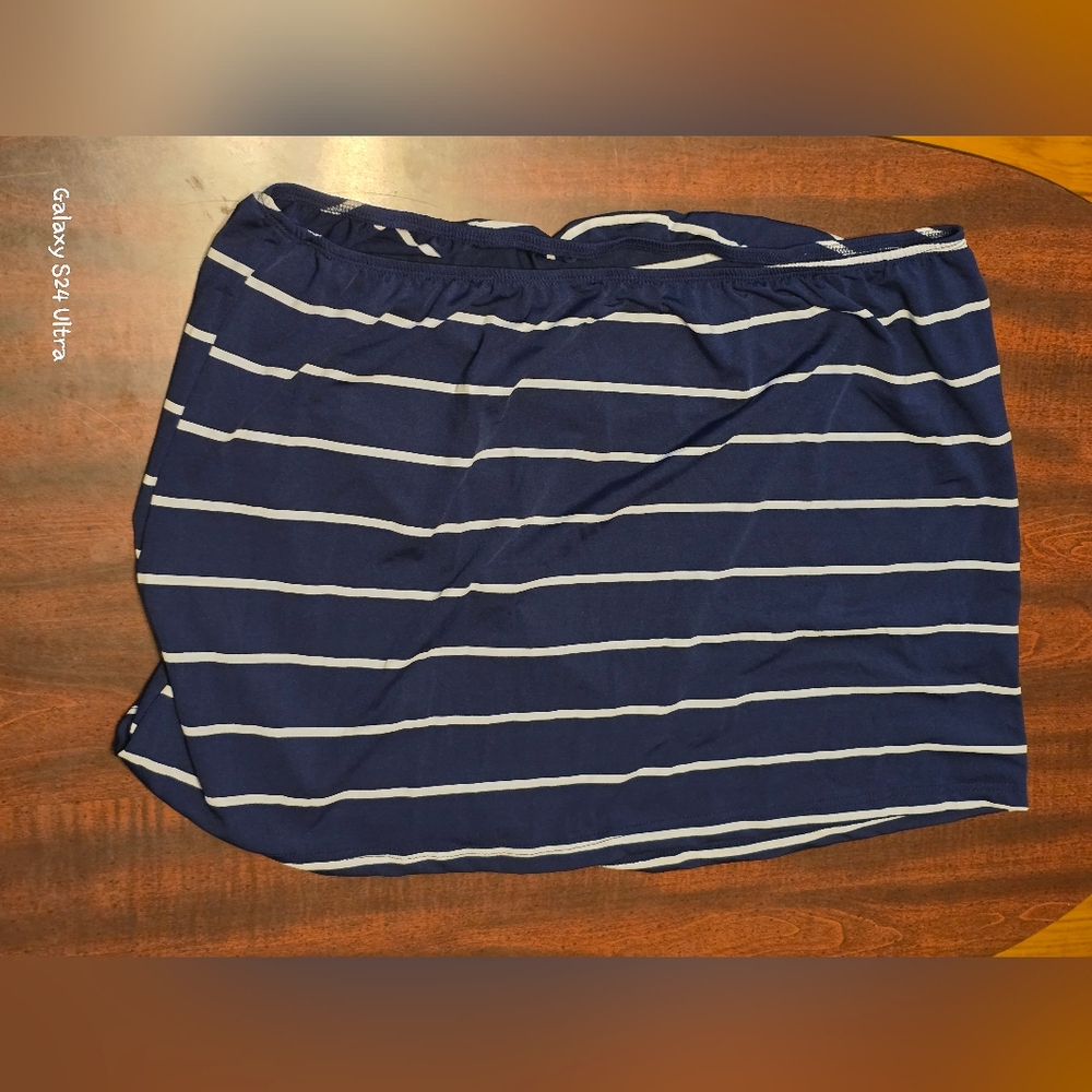 💲Striped Tube Top Sz 2X